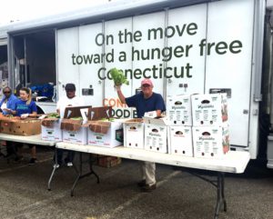 The Connecticut Food Bank Mobile Pantry
